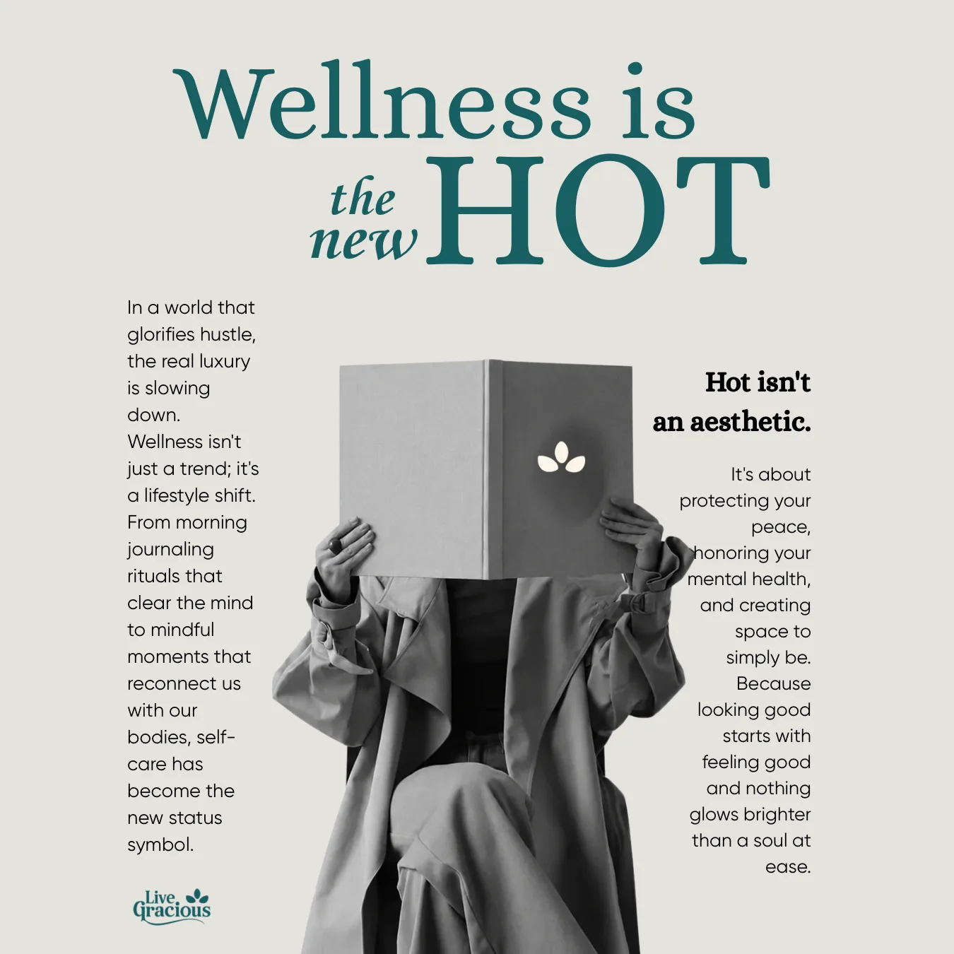 Wellness is the new hot — hot isn't an aesthetic